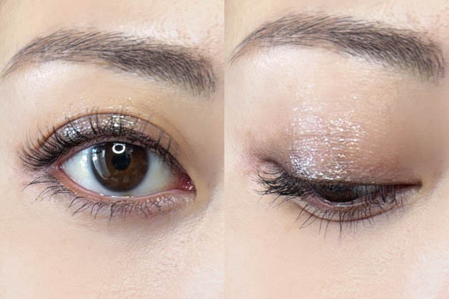 LOOK 1｜シャンパンきらめきの洗練アイ